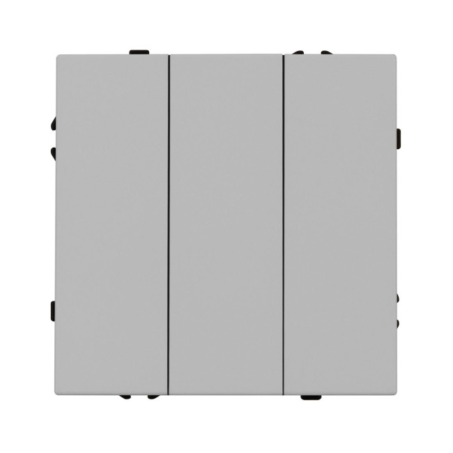 Механизм выключателя трехклавишный непроходной Arlight SWT-NOBE-MK03-SFPL-IS (230V, 10A) (Никель) 061800 Механизм выключателя трехклавишный непроходной Arlight SWT-NOBE-MK03-SFPL-IS (230V, 10A) (Никель) 061800