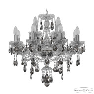 Подвесная люстра Bohemia Ivele Crystal 1415/8+4/200 Ni K731