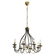 Подвесная люстра Lussole Todi GRLSA-4613-08 Подвесная люстра Lussole Todi GRLSA-4613-08