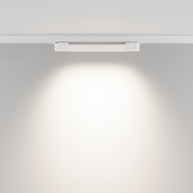 Трековый трехфазный светильник Maytoni Basis TR196-3-10W4K-W Трековый трехфазный светильник Maytoni Basis TR196-3-10W4K-W