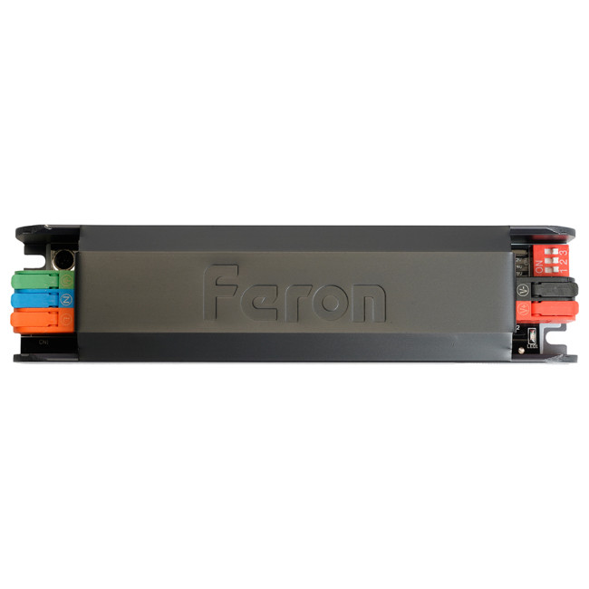 Трансформатор для светодиодной ленты с плавным пуском и диммированием Feron LB004 60W 24V IP20 52123 Трансформатор для светодиодной ленты с плавным пуском и диммированием Feron LB004 60W 24V IP20 52123
