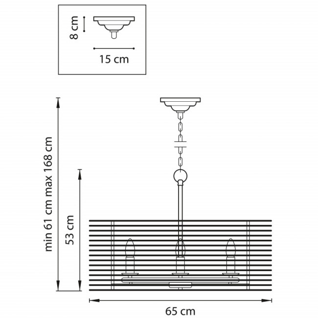 Подвесная люстра Lightstar Zeta 728063 Подвесная люстра Lightstar Zeta 728063