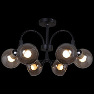 Люстра на штанге Reluce 01268-0.3-06 BK+CR Люстра на штанге Reluce 01268-0.3-06 BK+CR