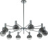 Люстра на штанге Indigo Collana 13015/10R Chrome V000225 Люстра на штанге Indigo Collana 13015/10R Chrome V000225