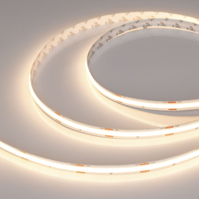Светодиодная лента Arlight COB-X420-10mm 24V Warm2700 (4.8 W/m, IP20, 15m) 048824