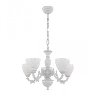 Подвесная люстра Arte Milano 343837/5 WT+SL Подвесная люстра Arte Milano 343837/5 WT+SL