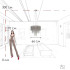 Подвесная люстра Loft IT Opera 10406/660 Подвесная люстра Loft IT Opera 10406/660