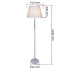Торшер Reluce 02057-0.6-01 WH-GD Торшер Reluce 02057-0.6-01 WH-GD