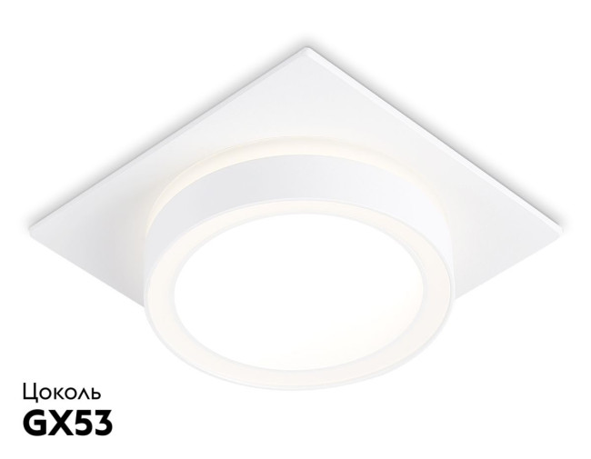 Встраиваемый светильник Ambrella Light GX53 Acrylic Tech Techno Spot TN52421 Встраиваемый светильник Ambrella Light GX53 Acrylic Tech Techno Spot TN52421