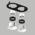 Встраиваемый светильник Lightstar Domino (214657+214606+214606+214007+214007) D6570606BMOD Встраиваемый светильник Lightstar Domino (214657+214606+214606+214007+214007) D6570606BMOD