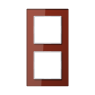 Рамка двухместная Jung AC582GLRT