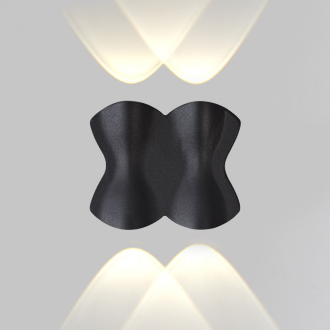 Уличный настенный светильник IMEX Cross IL.0014.0019-4-BK