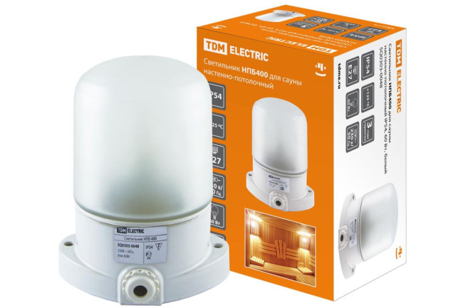Настенно-потолочный светильник TDM Electric НПБ400 SQ0303-0048 Настенно-потолочный светильник TDM Electric НПБ400 SQ0303-0048