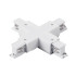 Соединение крестовое с подводом питания к треку 5040xx-(F)/(R) Lightstar Quattro 504146-FR