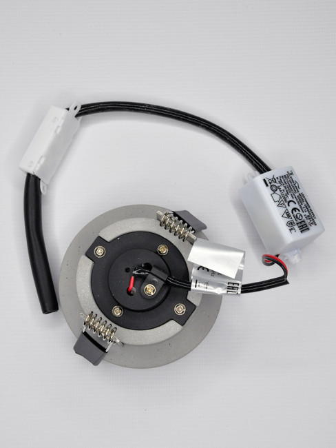 Встраиваемый светильник Elvan VLS-110223-4,2W-WW-GrBk