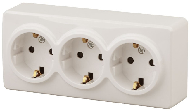 Розетка 2P+E Schuko со шторками Эра 11-2209-02 Б0020704 Розетка 2P+E Schuko со шторками Эра 11-2209-02 Б0020704