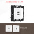 Розетка USB 2.1А+1А Arte Milano 217.46-1.white Розетка USB 2.1А+1А Arte Milano 217.46-1.white
