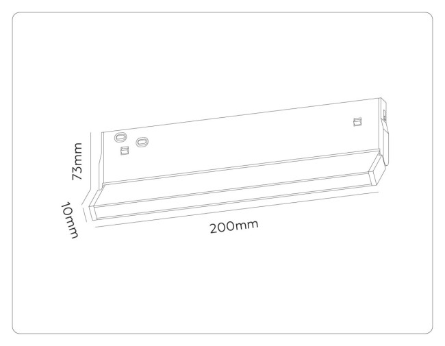 Трековый магнитный светильник Ambrella Light Track System GL2350 Трековый магнитный светильник Ambrella Light Track System GL2350