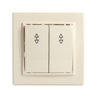 Переключатель 2-клавишный Stekker Эрна 39920 Переключатель 2-клавишный Stekker Эрна 39920