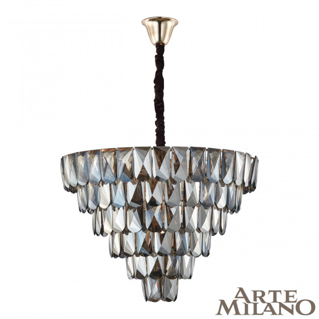 Подвесная люстра Arte Milano 33608B.D750.H530.E14.18 G