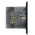 Розетка 1-местная з/ш с/з 16А + USB + Type C (механизм) Stekker Мия 250В 20W RST16-3119-05 черный бархат 50452 Розетка 1-местная з/ш с/з 16А + USB + Type C (механизм) Stekker Мия 250В 20W RST16-3119-05 черный бархат 50452