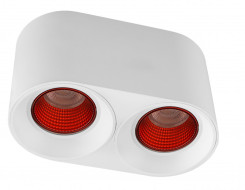 Накладной светильник Denkirs DK3096-WH+RD Накладной светильник Denkirs DK3096-WH+RD