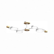 Люстра на штанге LED4U L3206-800 WH