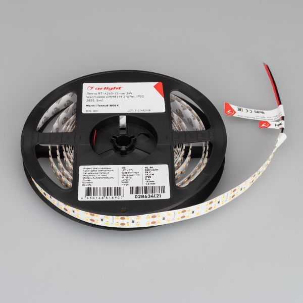 Светодиодная лента Arlight Rt-a240-15mm 2835 028634(2) Светодиодная лента Arlight Rt-a240-15mm 2835 028634(2)