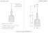 Подвесной светильник Crystal Lux MERINGUE SP1.2 Подвесной светильник Crystal Lux MERINGUE SP1.2