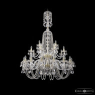 Подвесная люстра Bohemia Ivele Crystal 1402/16+8+4/400/XL-160/2d G