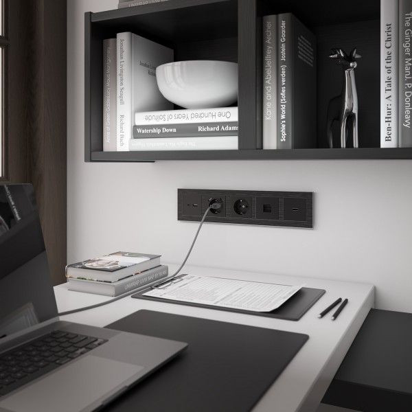 Розетка HDMI Werkel черный матовый 4690389157066 W1186008 a051601 Розетка HDMI Werkel черный матовый 4690389157066 W1186008 a051601