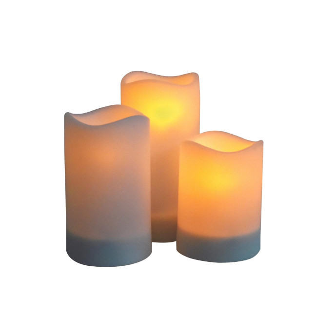 Садовый светильник на солнечной батарее Uniel USL-S-816/PT150 CANDLE SET3 UL-00009381