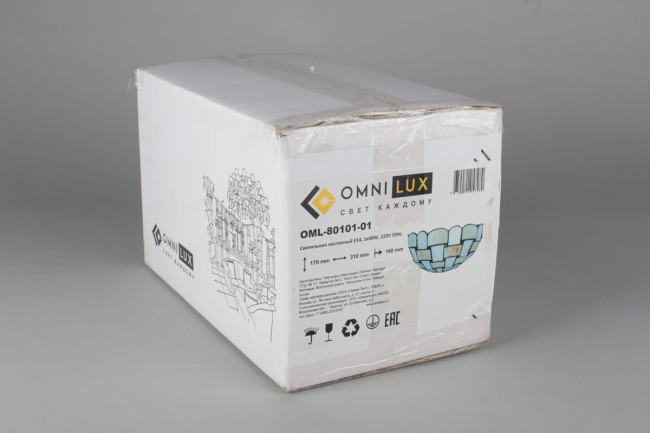 Настенный светильник Omnilux OML-80101-01 Настенный светильник Omnilux OML-80101-01