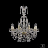 Подвесная люстра Bohemia Ivele Crystal 1409/8/195/XL-68 G Подвесная люстра Bohemia Ivele Crystal 1409/8/195/XL-68 G