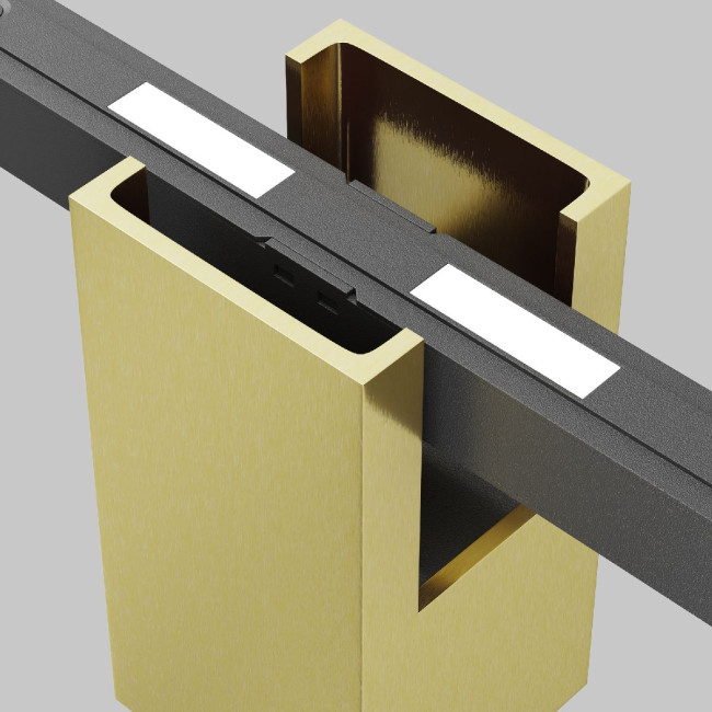 Трековый магнитный светильник Maytoni Alfa TR121-2-7W3K-BS Трековый магнитный светильник Maytoni Alfa TR121-2-7W3K-BS