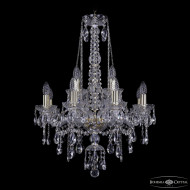 Подвесная люстра Bohemia Ivele Crystal 1415/8+4/200/h-75 G