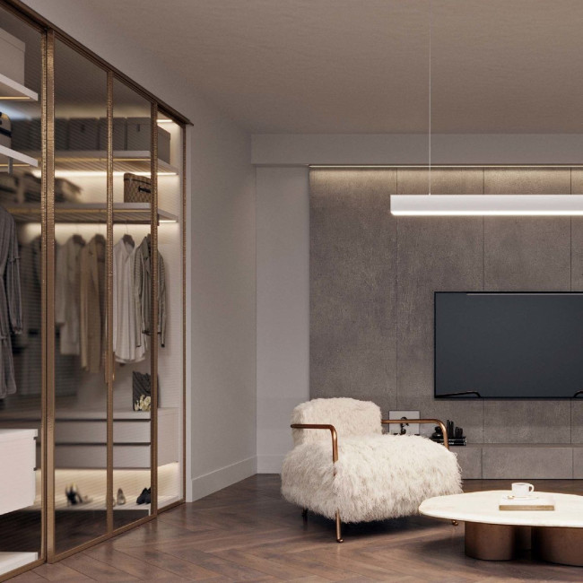 Алюминиевый профиль Arlight LINE-2315-F-2000 ANOD 044268 Алюминиевый профиль Arlight LINE-2315-F-2000 ANOD 044268