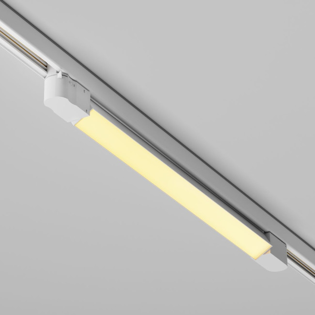 Трековый трехфазный светильник Maytoni Basis TR196-3-20W2.7K-W Трековый трехфазный светильник Maytoni Basis TR196-3-20W2.7K-W