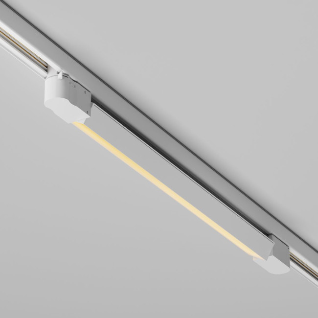 Трековый трехфазный светильник Maytoni Basis TR196-3-20W2.7K-W Трековый трехфазный светильник Maytoni Basis TR196-3-20W2.7K-W