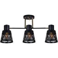 Потолочная люстра Reluce 06074-3.3-03 BK+FG