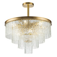 Люстра на штанге Belfast Harland 6308-6 BR CL