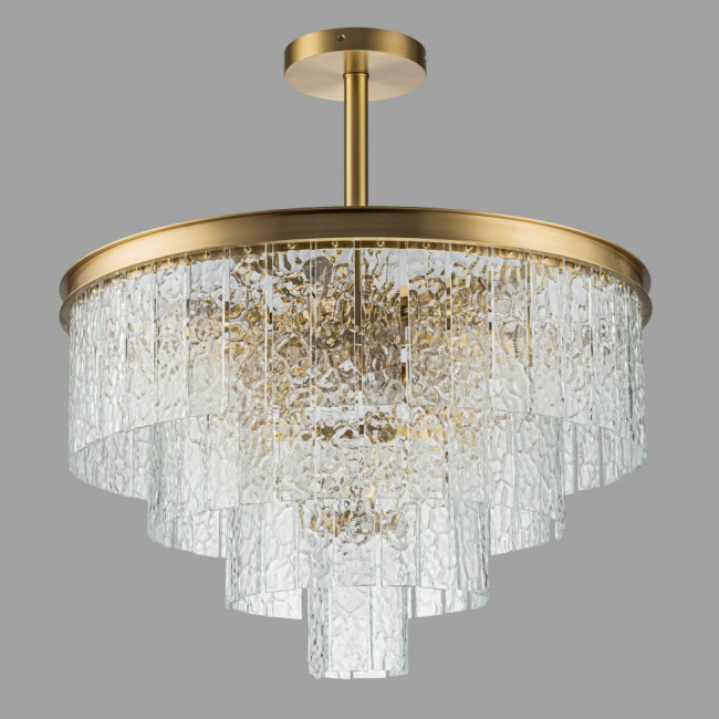 Люстра на штанге Belfast Harland 6308-6 BR CL