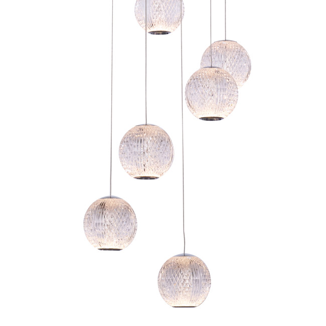 Подвесной светильник MD20001012-12A chrome Подвесной светильник MD20001012-12A chrome