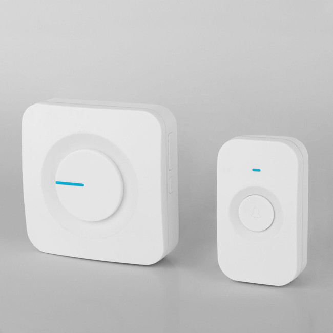 Звонок беспроводной Elektrostandard DBQ23M WL 52M IP44 белый 4690389142628 Звонок беспроводной Elektrostandard DBQ23M WL 52M IP44 белый 4690389142628