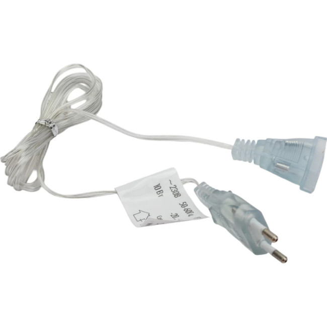 Удлинитель для гирлянд Uniel UCX-Y25/10W-200 Clear UL-00007299 Удлинитель для гирлянд Uniel UCX-Y25/10W-200 Clear UL-00007299