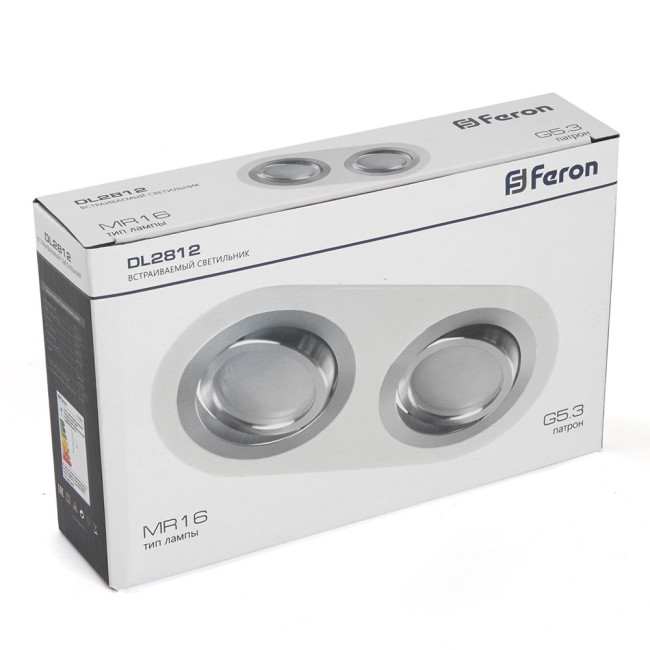 Встраиваемый светильник Feron DL2812 48461