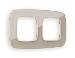 Рамка двухместная Ambrella Volt Radian OF350602