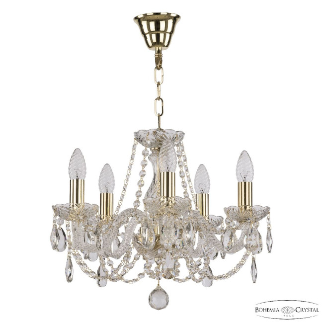 Подвесная люстра Bohemia Ivele Crystal 101/5/141 G Подвесная люстра Bohemia Ivele Crystal 101/5/141 G