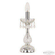 Настольная лампа Bohemia Ivele Crystal 112L/1-27 Ni V0300 Настольная лампа Bohemia Ivele Crystal 112L/1-27 Ni V0300