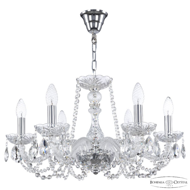 Подвесная люстра Bohemia Ivele Crystal 119/6/200 Ni Подвесная люстра Bohemia Ivele Crystal 119/6/200 Ni